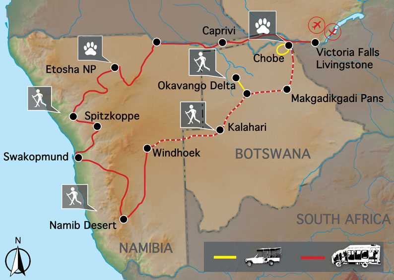 tour namibia e botswana