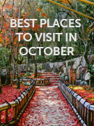 Best places to visit in October holidays