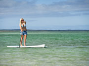 Paddle Boarding in Eyre, South Australia. Photo by South Australia Tourist Board