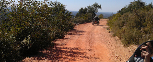 Quad biking