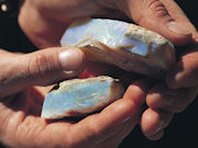 Raw Opals, South Australia. Photo by South Australia Tourist Board