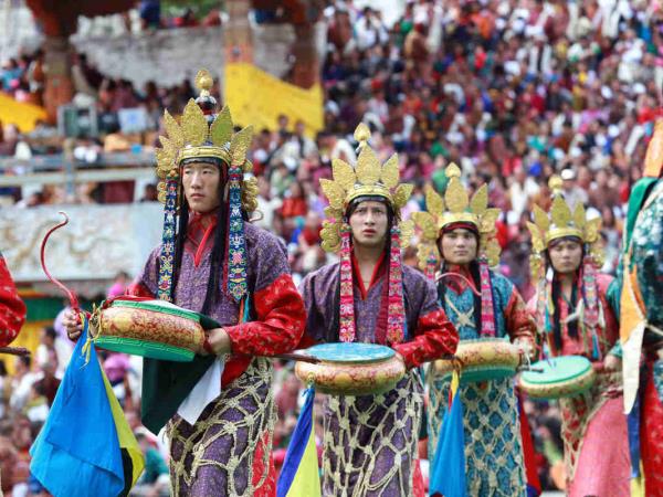 Thimphu and Gangtey Tshechu festivals tour, Bhutan - 
