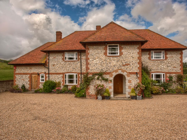 South Downs Way bed and breakfast farm, England