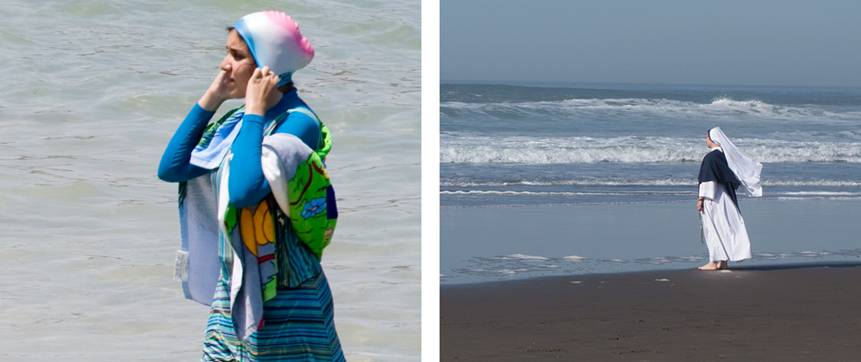 Beachwear - burkini and nun robes