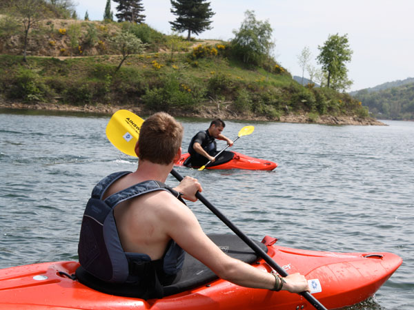 Learn how to kayak holiday in the Ardeche, France