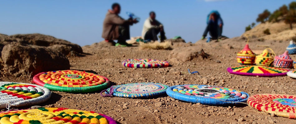 Local handicraft sellers