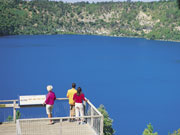 Blue Lake, South Australia. Photo by South Australia Tourist Board