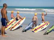 Broome Surf club juniors. Photo by Nick Haslam
