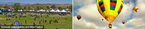 Temecula Valley balloon and wine festival