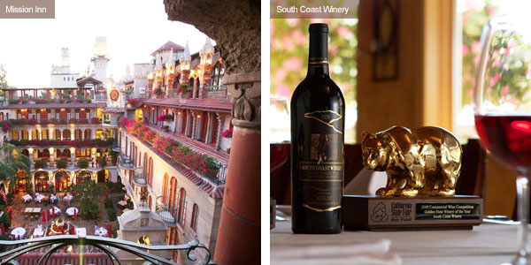 Mission Inn and South Coast Winery