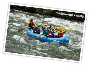 White water rafting