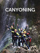 Canyoning holidays