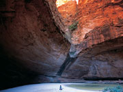 Cathedral Gorge in Western Australia. Photo by Tourism Western Australia