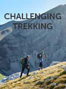 Challenging trekking holidays