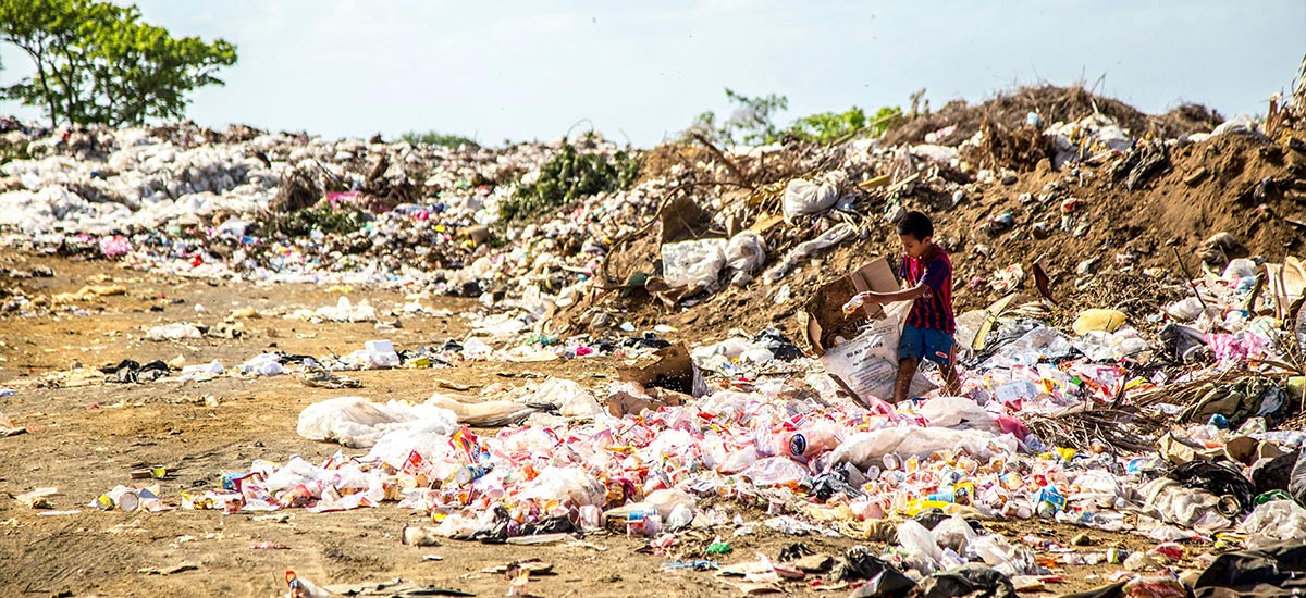 Plastic pollution in Nicaragua
