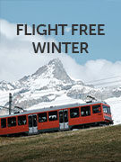 Flight free winter holidays