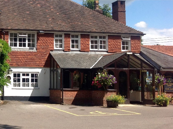 Hill Brow pub with b&b, South Downs, England