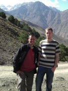 Trekking from Kasbah du Toubkal in the Atlas Mountains