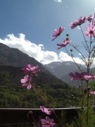 View from Kasbah du Toubkal in the Atlas Mountains