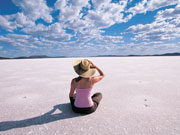 Lake Gairdner, South Australia. Photo by South Australia Tourist Board