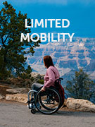 Limited mobility holidays