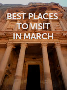 Best places to visit in March holidays