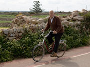 Local cyclist in Menorca. Photo by Nick Haslam