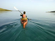 Sea kayaking in Menorca. Photo by Menorca Tourist Board