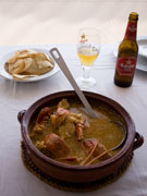 Seafood dish, Menorca. Photo by Nick Haslam