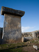 Taule monument, Menorca. Photo by Nick Haslam