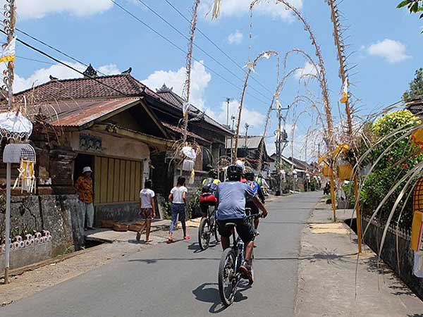 Indonesia cycling holiday, Bali and Java