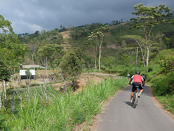 Indonesia cycling holiday, Bali and Java