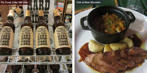 Fly Creek Cider Mill and dinner at Bear Mountain, New York State. Images by Catherine Mack