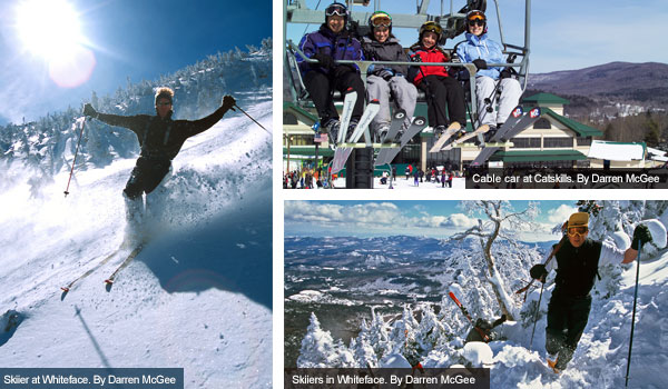 Whiteface and Catskills, New York State. Photos by Darren McGee