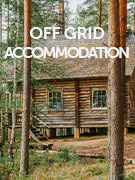 Off grid accommodation holidays