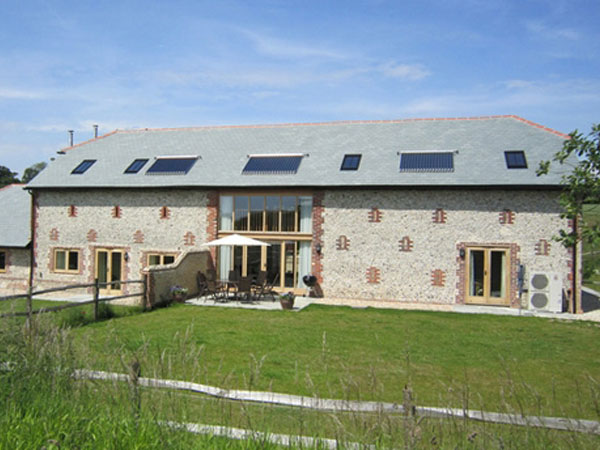 Sussex flint self catering barn, South Downs, England