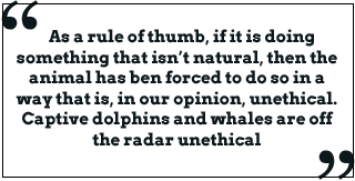 Captive animals