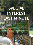 Special interest last minute holidays