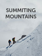 Summiting mountains