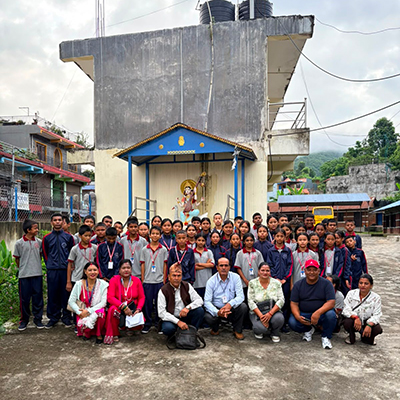 A group photo from the trip