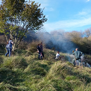 Responsible Travel staff volunteering