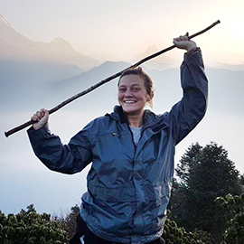 Travel team member: Julia