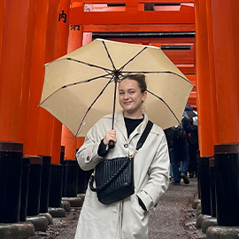 Travel team member: Kathryn