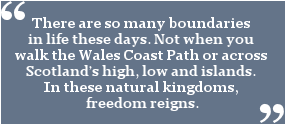 UK walking quote