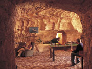 Underground living, South Australia. Photo by South Australia Tourist Board