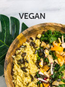 Vegan option available holidays
