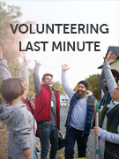 Volunteering last minute holidays