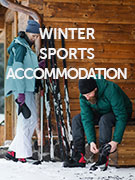Winter sports accommodation holidays