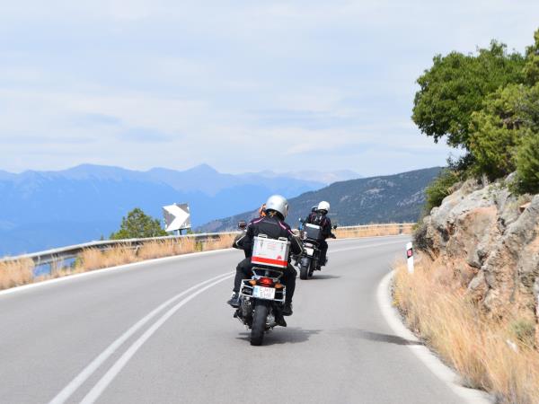 Motorcycle tour of Greece