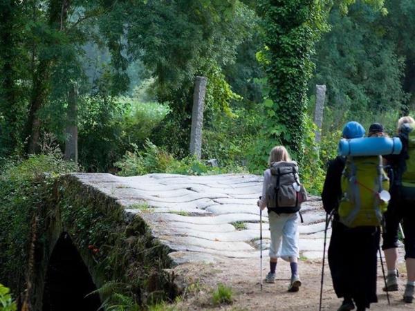 Tui to Santiago de Compostella walk, the Portugese Way
